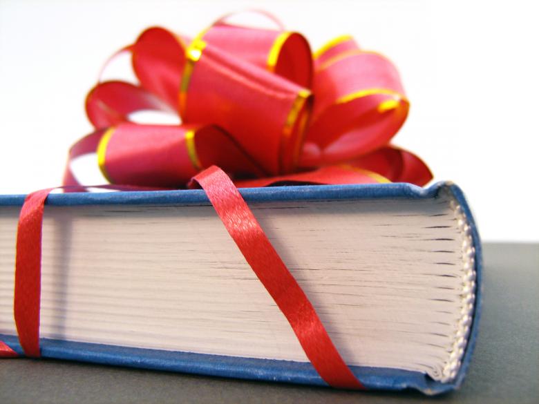 Free stock image of book with bow created by 2happy