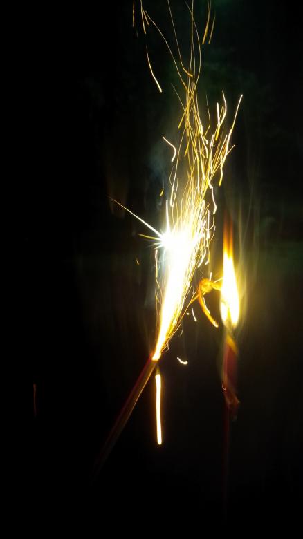 Free stock image of Sparklers created by Samantha S