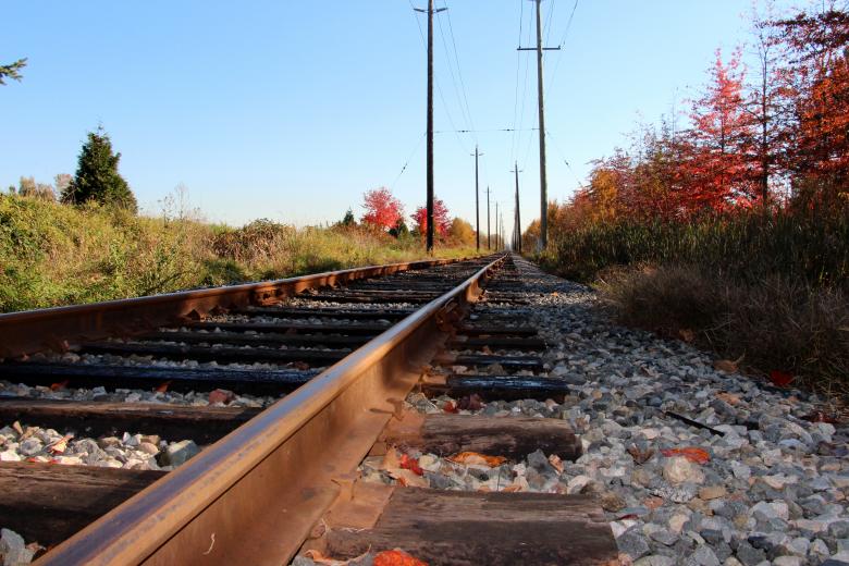 Free stock image of BC Railway Tracks created by Dee Dahl
