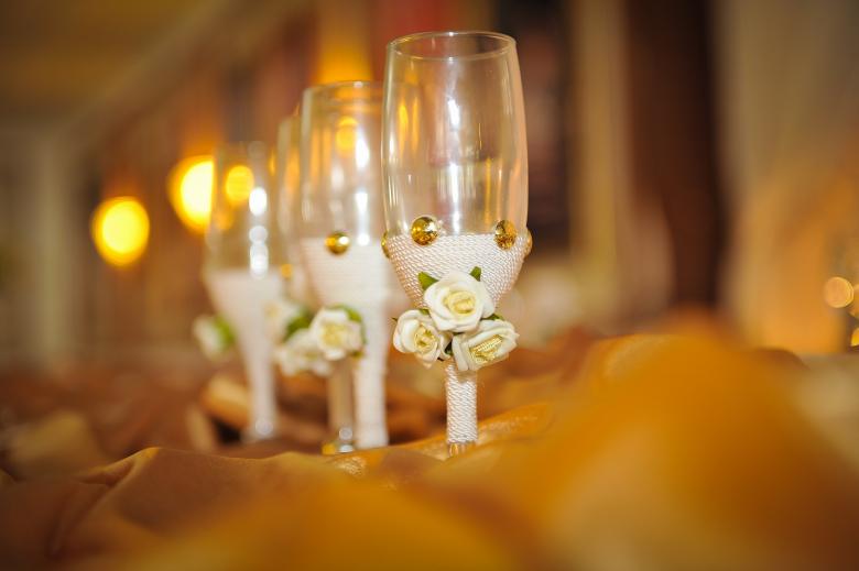 Free stock image of Wedding Glasses created by Marius Matei