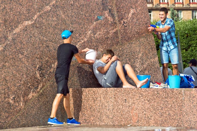 Free stock image of boys with water guns created by 2happy