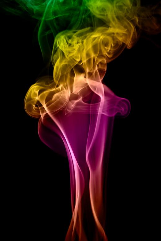Free stock image of Multicolored Smoke Swirls created by 2happy