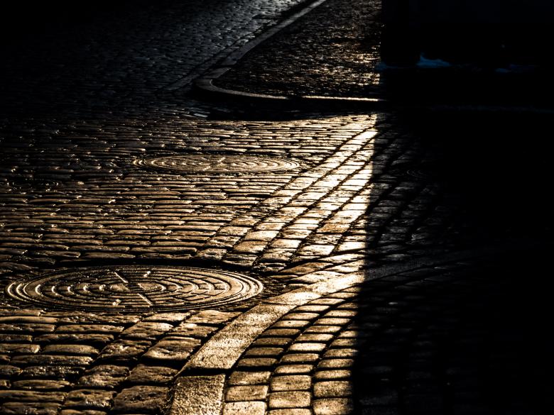 Free stock image of Shiny pavement created by Janis Urtans