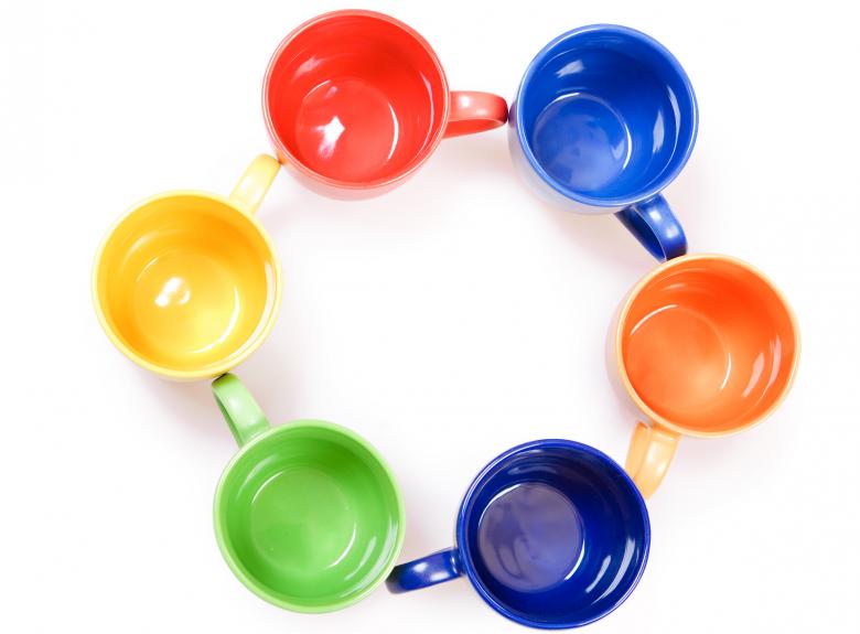 Free stock image of Circle of cups created by 2happy