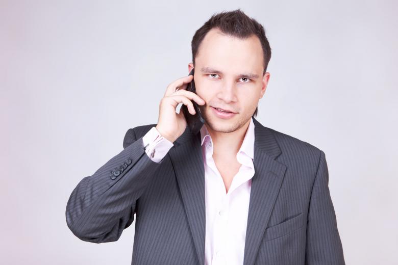 Free stock image of Businessman with phone created by 2happy