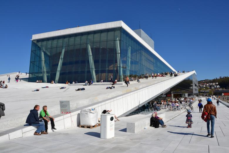 Free stock image of Oslo Opera House created by Tomas Adomaitis