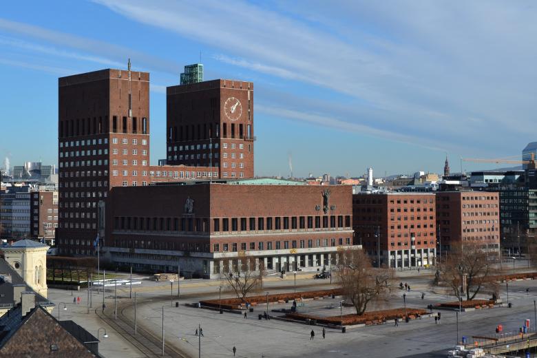 Free stock image of Oslo City Hall created by Tomas Adomaitis