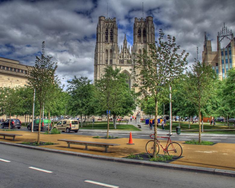 Free stock image of Brussels Church created by Geoffrey Whiteway