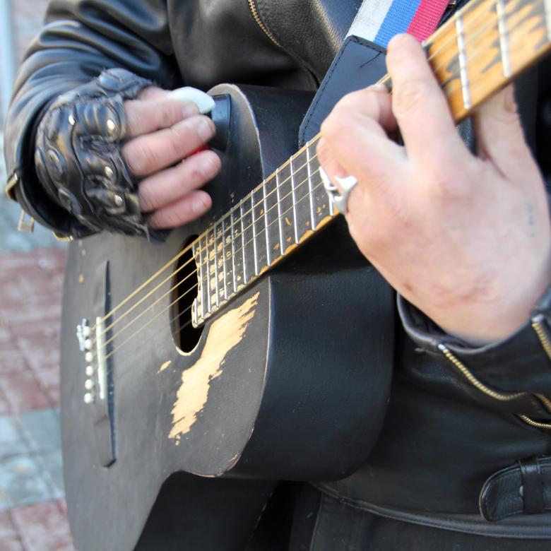 Free stock image of Playing Guitar created by 2happy