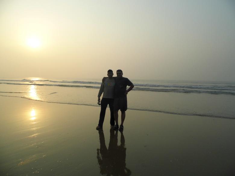 Free stock image of Sunset on the beach created by PHOTO LOVER