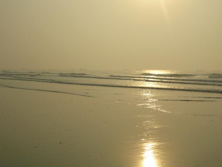 Free stock image of Sunset on the beach created by PHOTO LOVER