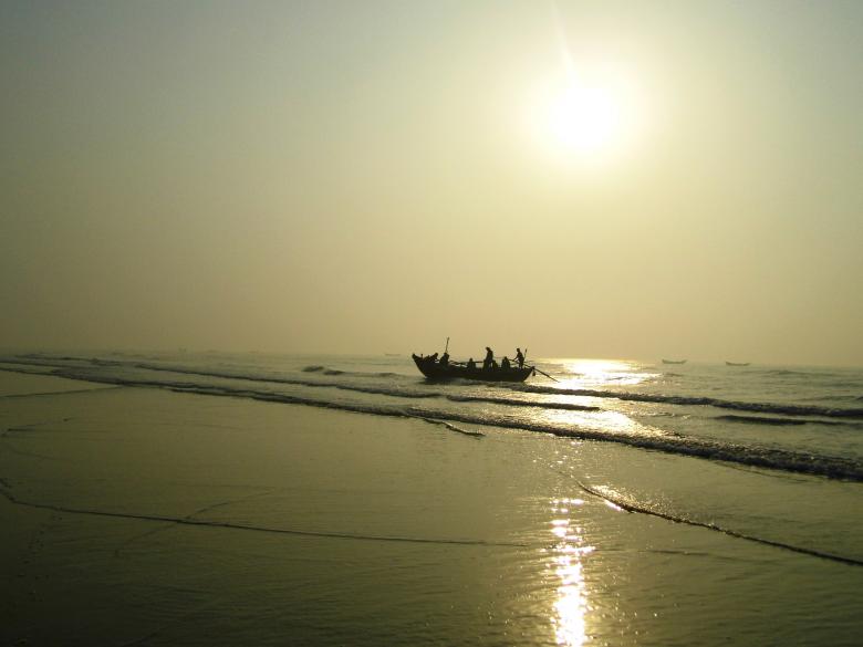 Free stock image of Sunset on the beach created by PHOTO LOVER