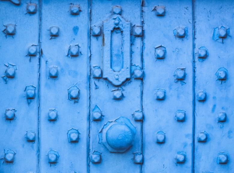 Free stock image of Blue Door created by Andwar