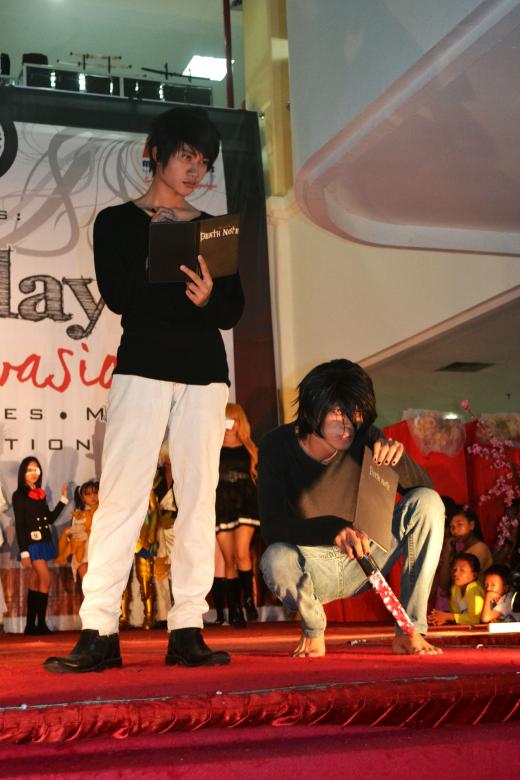 Free stock image of Light Yagami and L created by Ryan Jhoe