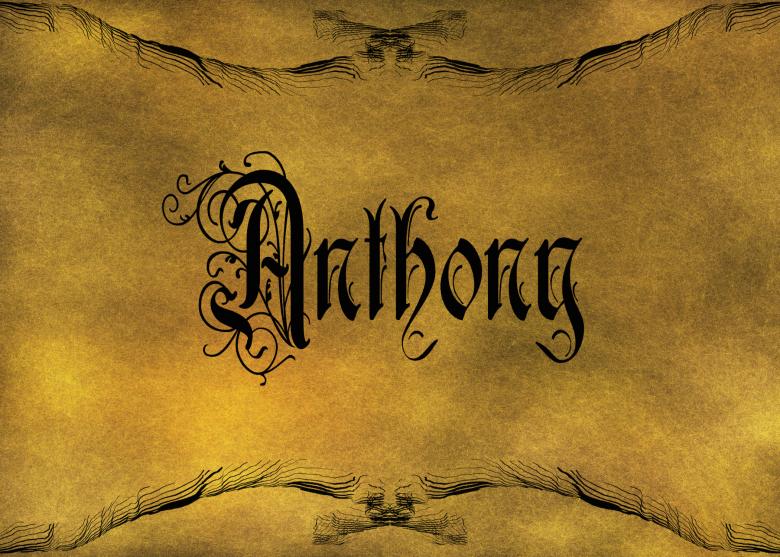 Free stock image of Old World Calligraphy created by George Cuda