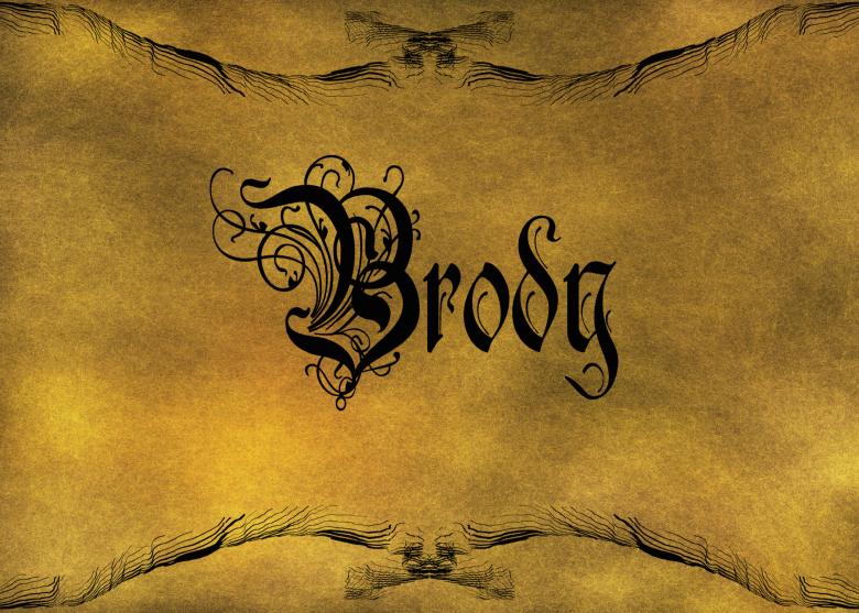 Free stock image of Old World Calligraphy created by George Cuda