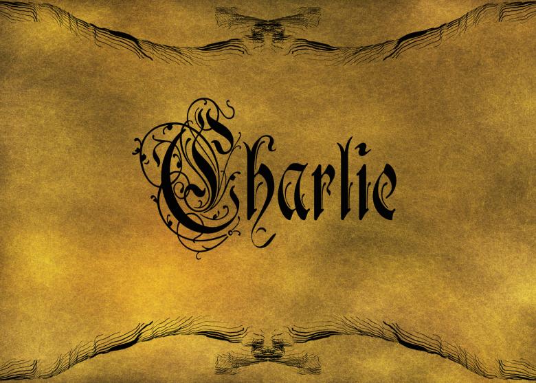 Free stock image of Old World Calligraphy created by George Cuda