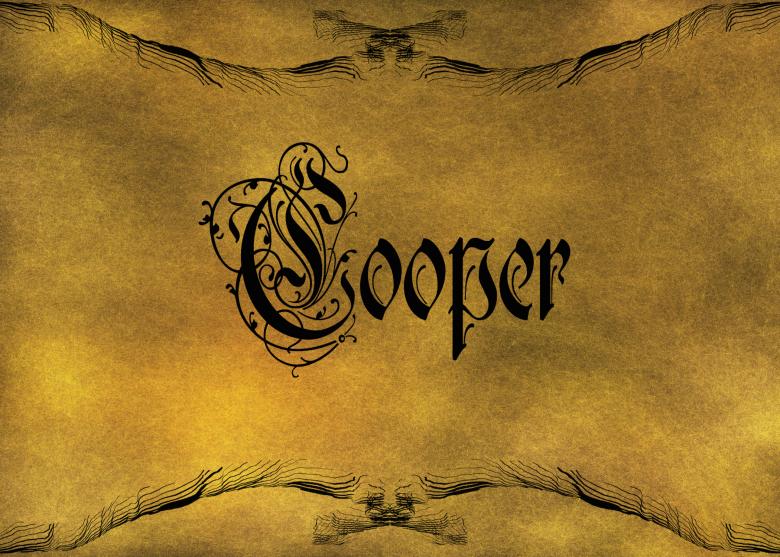 Free stock image of Old World Calligraphy created by George Cuda