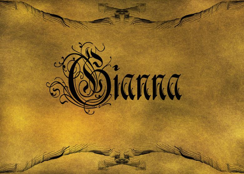 Free stock image of Old World Calligraphy created by George Cuda