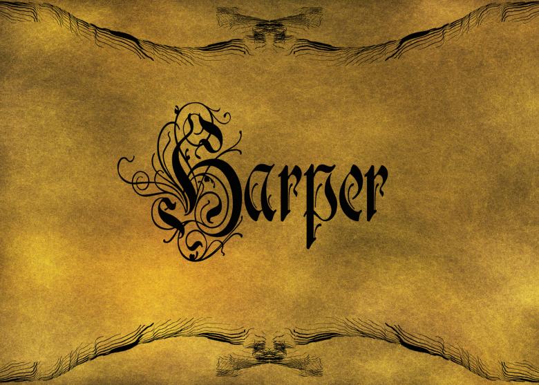 Free stock image of Old World Calligraphy created by George Cuda