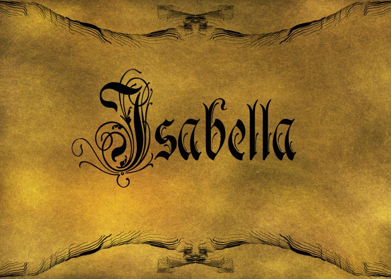Free stock image of Old World Calligraphy created by George Cuda