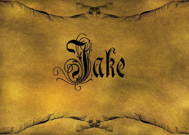 Free stock image of Old World Calligraphy created by George Cuda