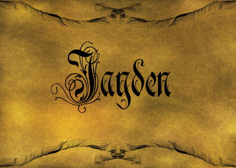Free stock image of Old World Calligraphy created by George Cuda