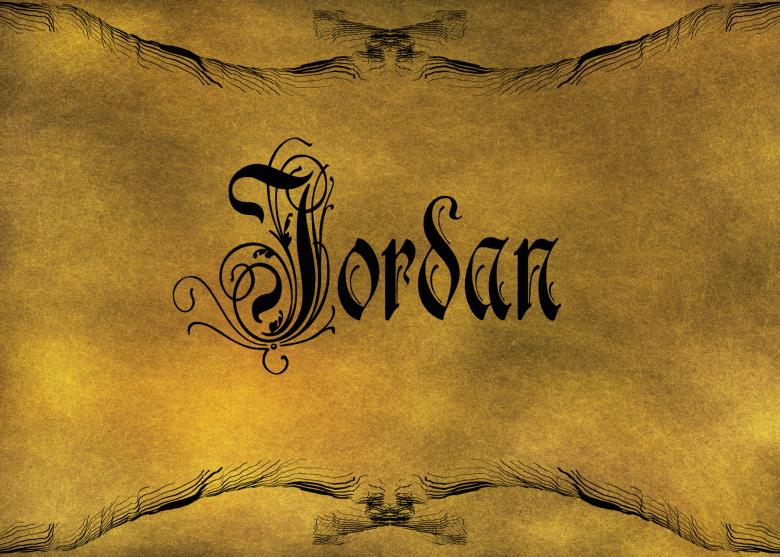 Free stock image of Old World Calligraphy created by George Cuda