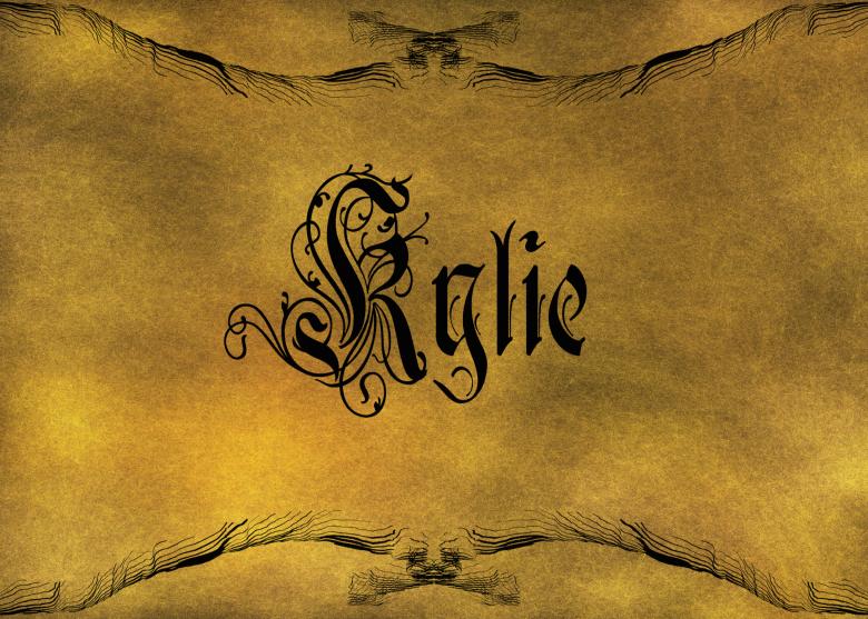 Free stock image of Old World Calligraphy created by George Cuda