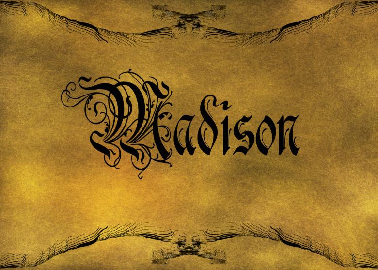 Free stock image of Old World Calligraphy created by George Cuda