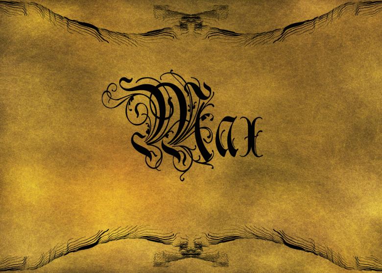 Free stock image of Old World Calligraphy created by George Cuda