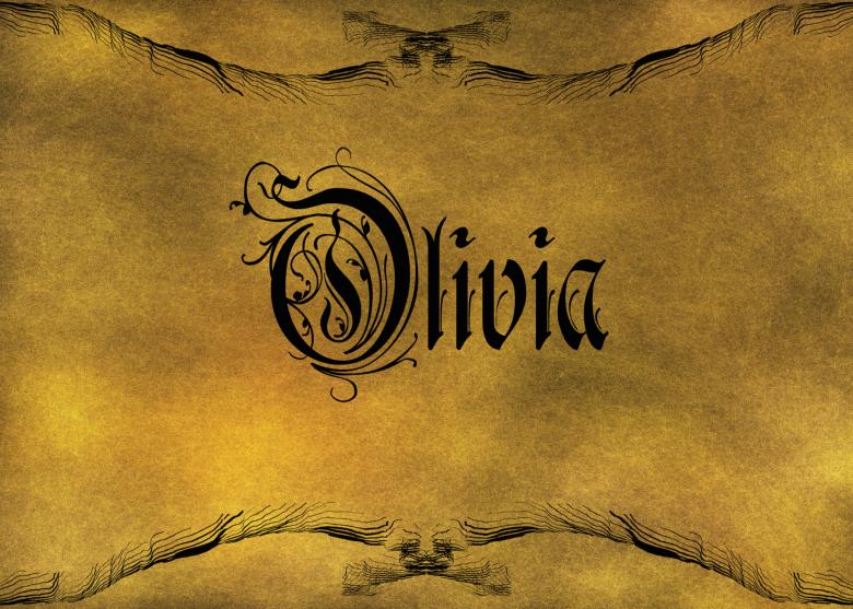 Free stock image of Old World Calligraphy created by George Cuda