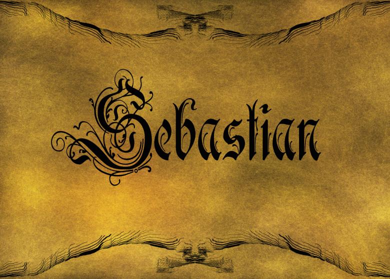 Free stock image of Old World Calligraphy created by George Cuda
