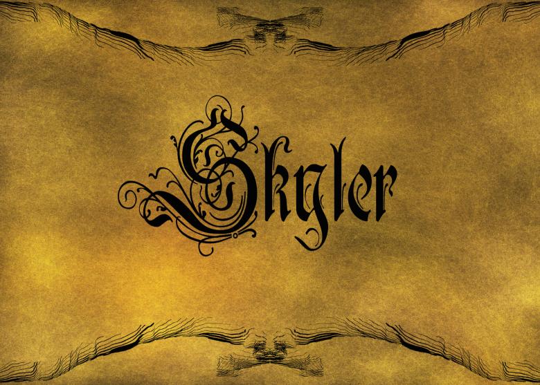 Free stock image of Old World Calligraphy created by George Cuda