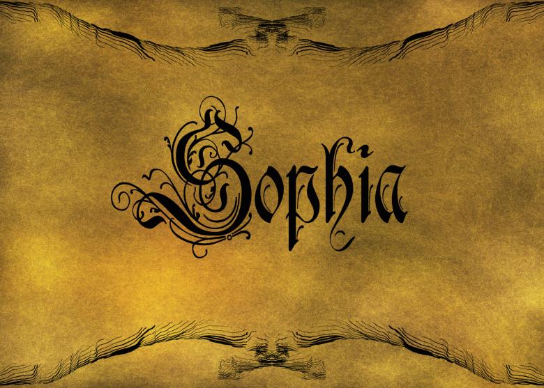 Free stock image of Old World Calligraphy created by George Cuda