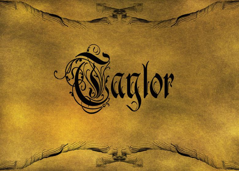 Free stock image of Old World Calligraphy created by George Cuda