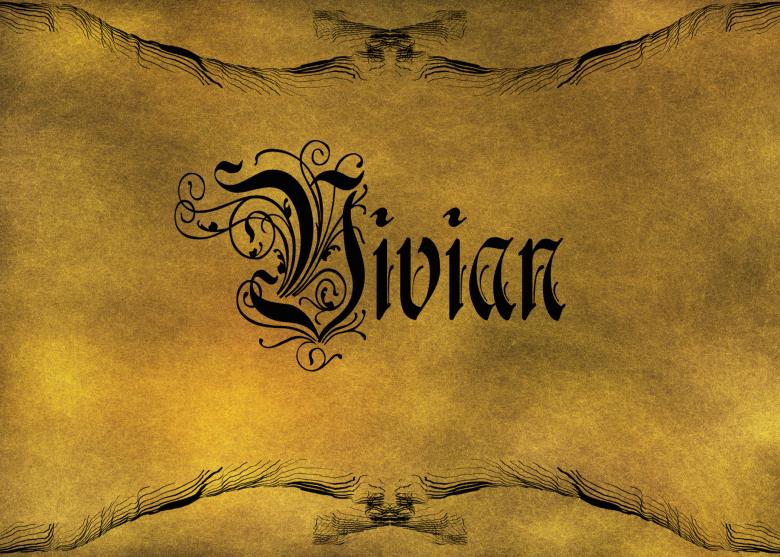 Free stock image of Old World Calligraphy created by George Cuda