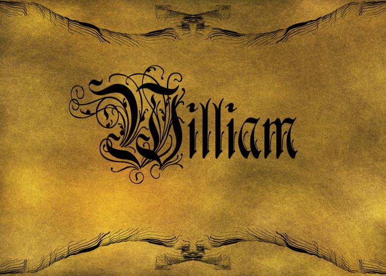 Free stock image of Old World Calligraphy created by George Cuda