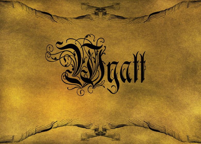Free stock image of Old World Calligraphy created by George Cuda