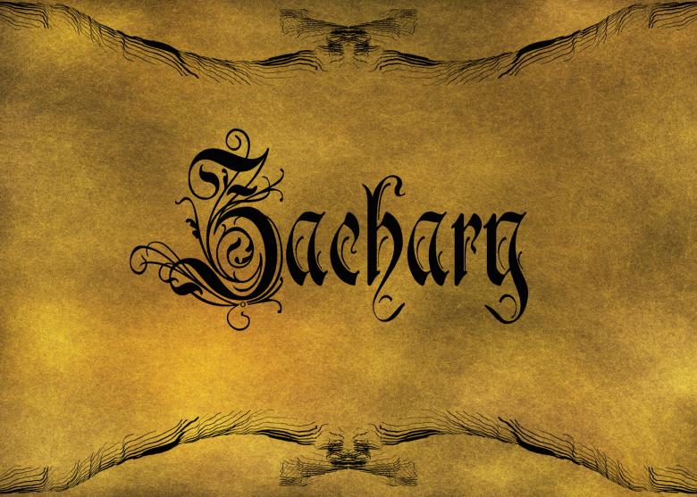 Free stock image of Old World Calligraphy created by George Cuda