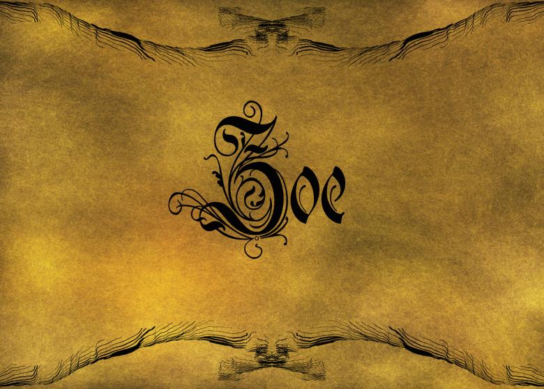Free stock image of Old World Calligraphy created by George Cuda