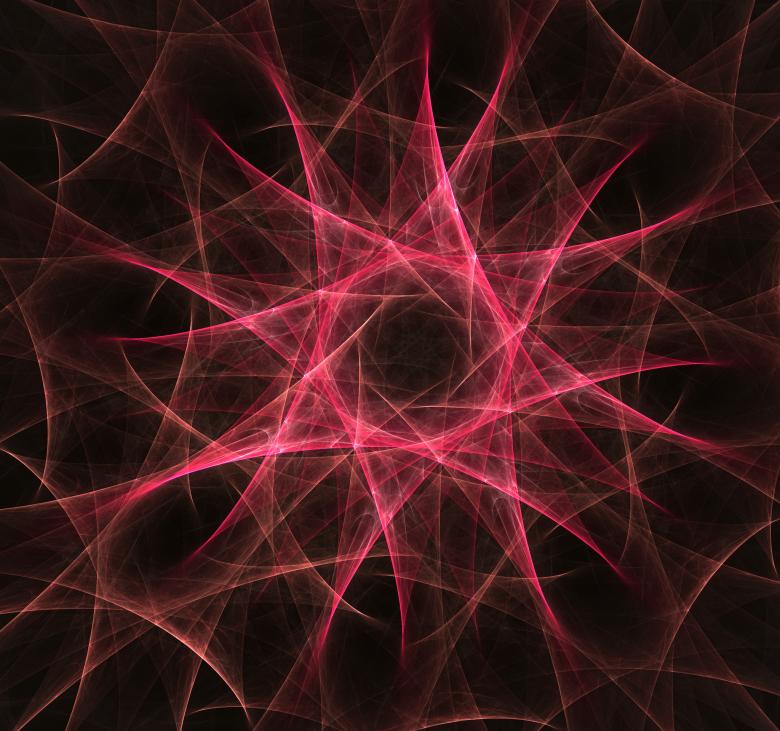 Free stock image of Fractal web created by Alen