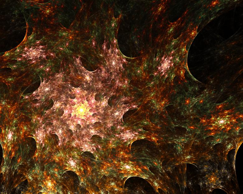 Free stock image of Fractal web created by Alen
