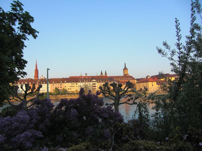Free stock image of Prague behind bushes created by Christian Cano