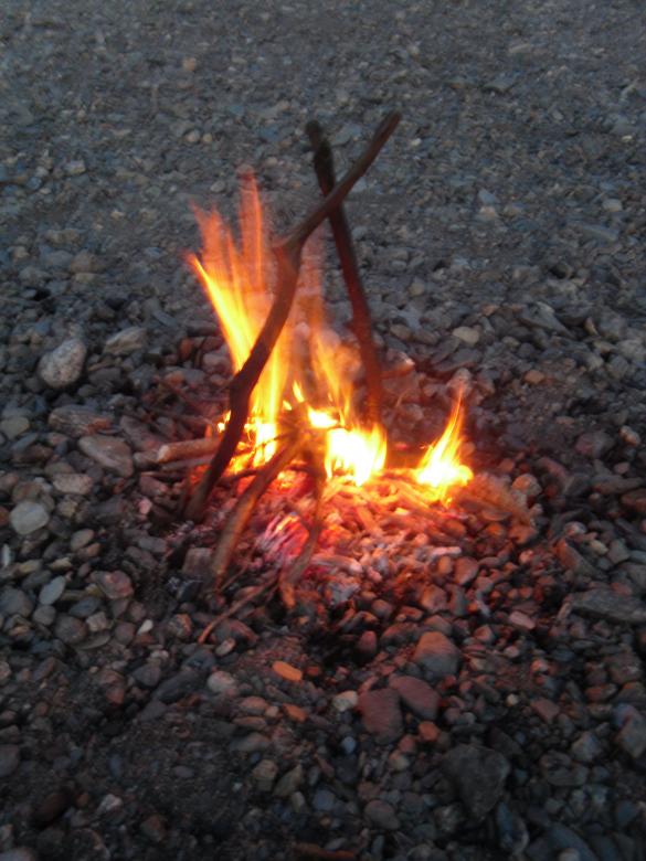 Free stock image of Camp Fire created by Mark Gleeson
