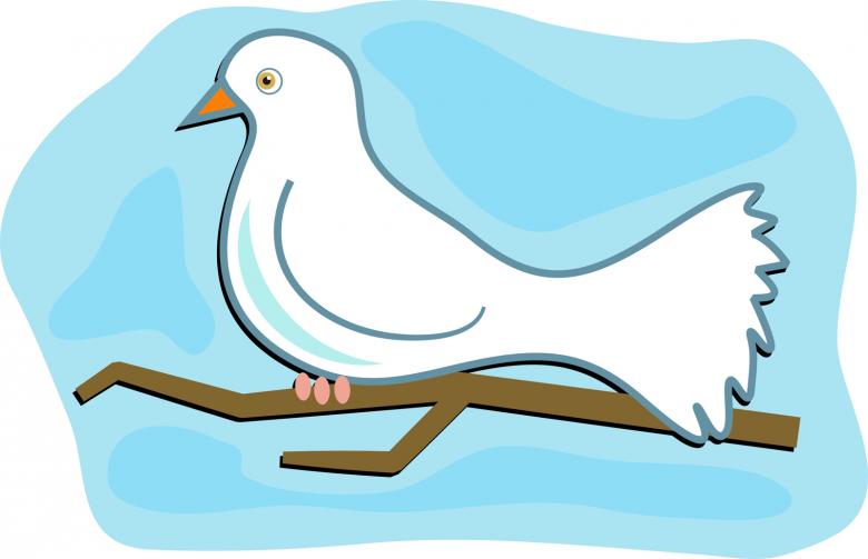 Free stock image of Dove Clipart created by Prawny