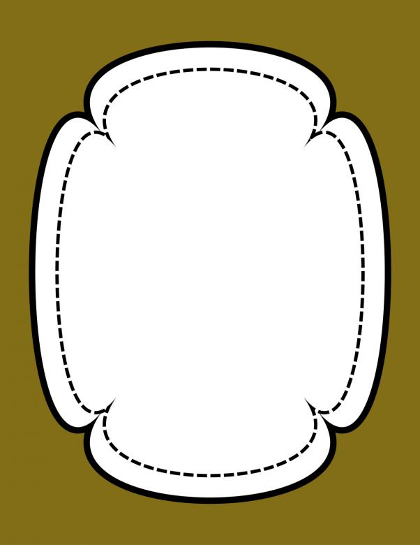 Free stock image of Label Border created by Prawny