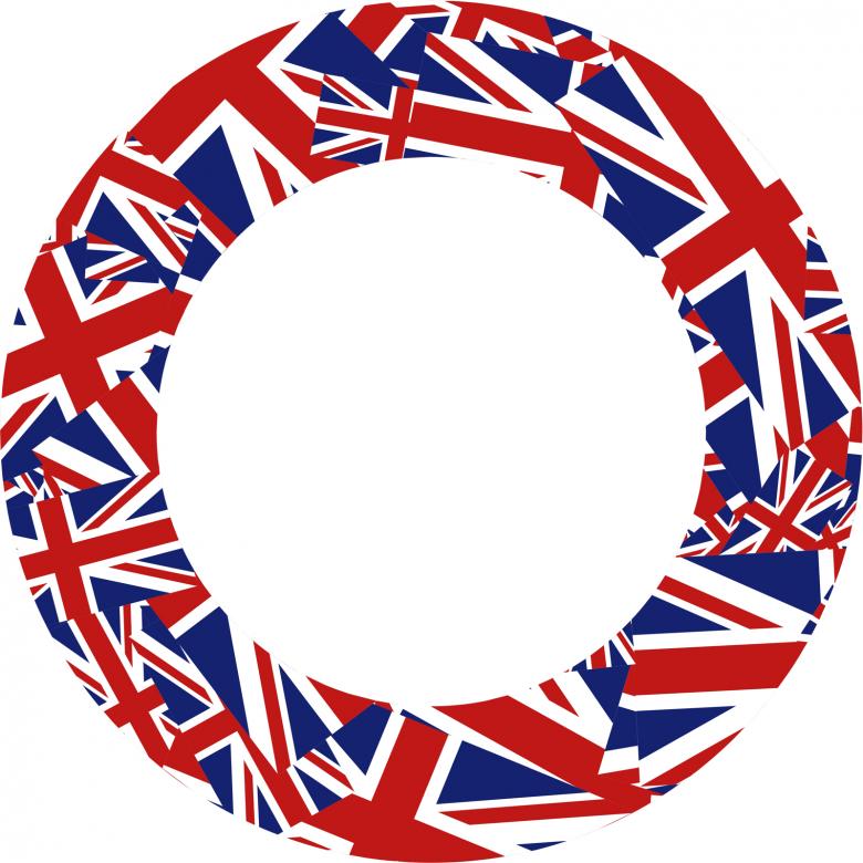 Free stock image of Union Jack Border created by Prawny