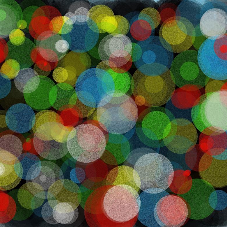 Free stock image of Painted Circles created by Prawny
