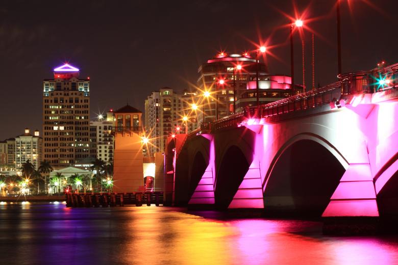 Free stock image of Florida at night created by I Ahti